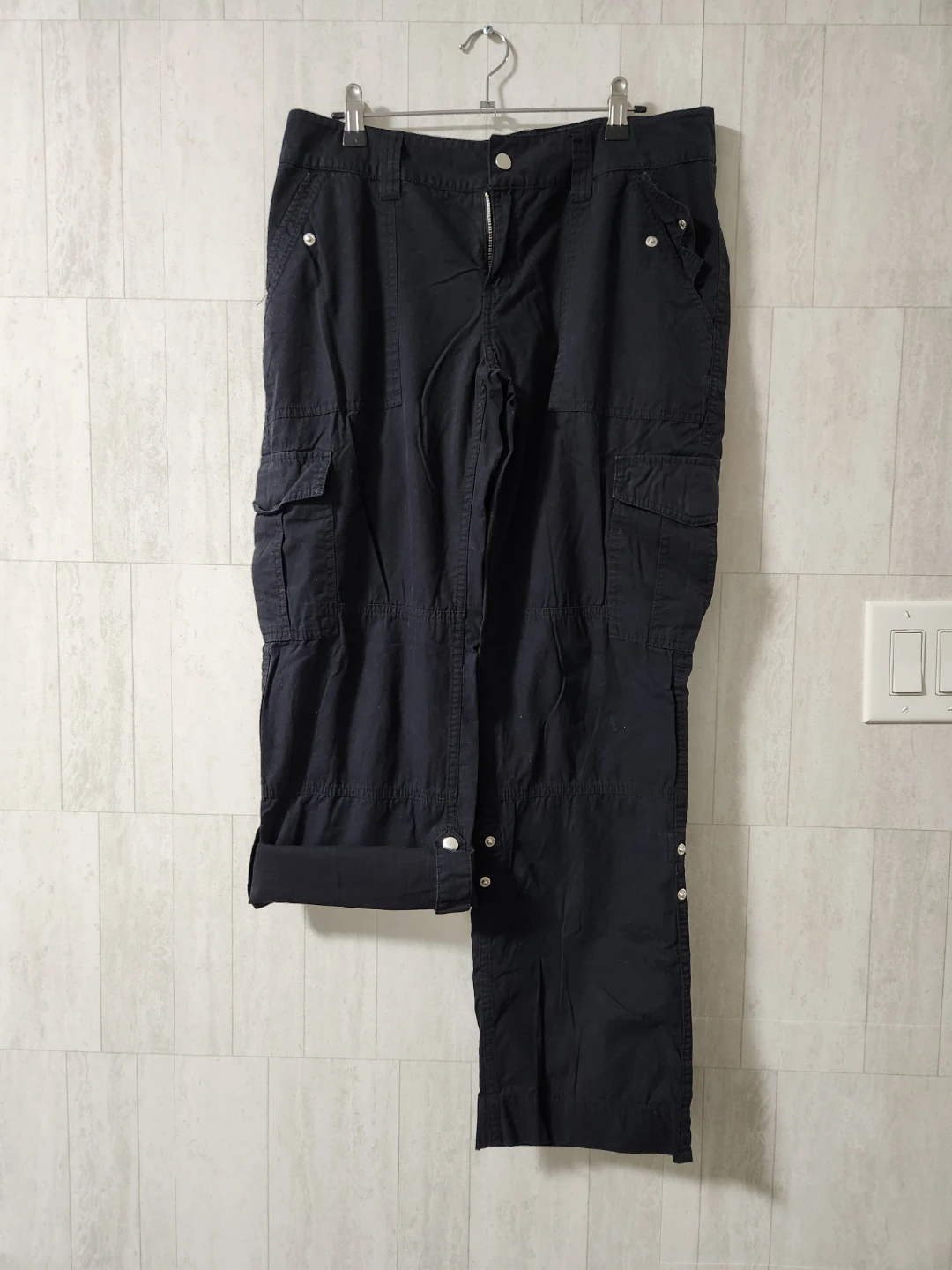Black Cargo Pants - photo 2