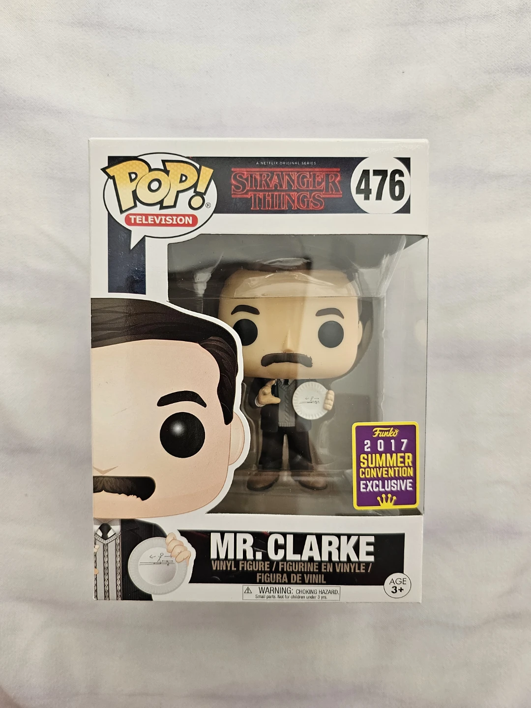 Funko Pop! Stranger Things - Mr. Clarke 2017 SDCC Exclusive