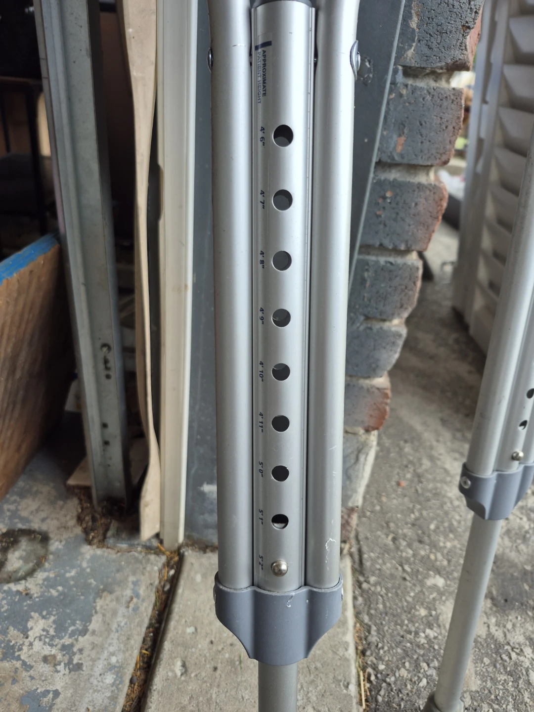 Adjustable Crutches - photo 2