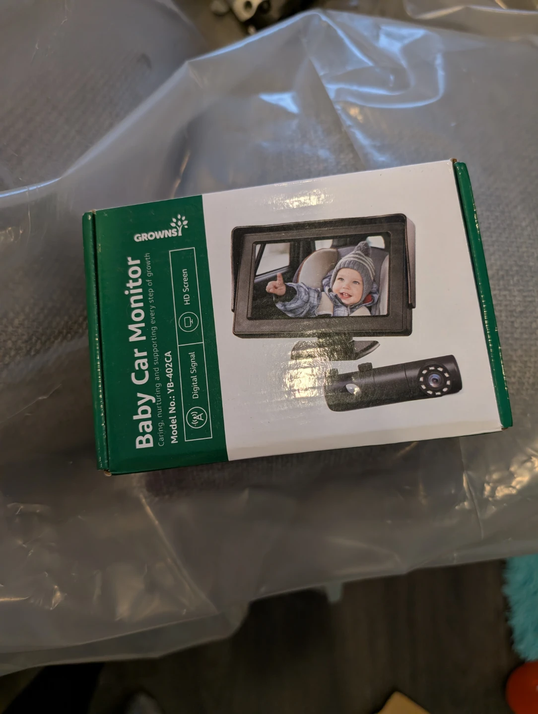 Grownsy Baby Car Monitor YB-402CA