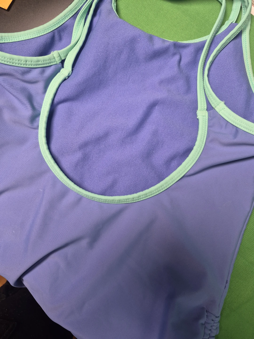George! Lilac Cherry Sequin Swimsuit L/G (10-12) - photo 2