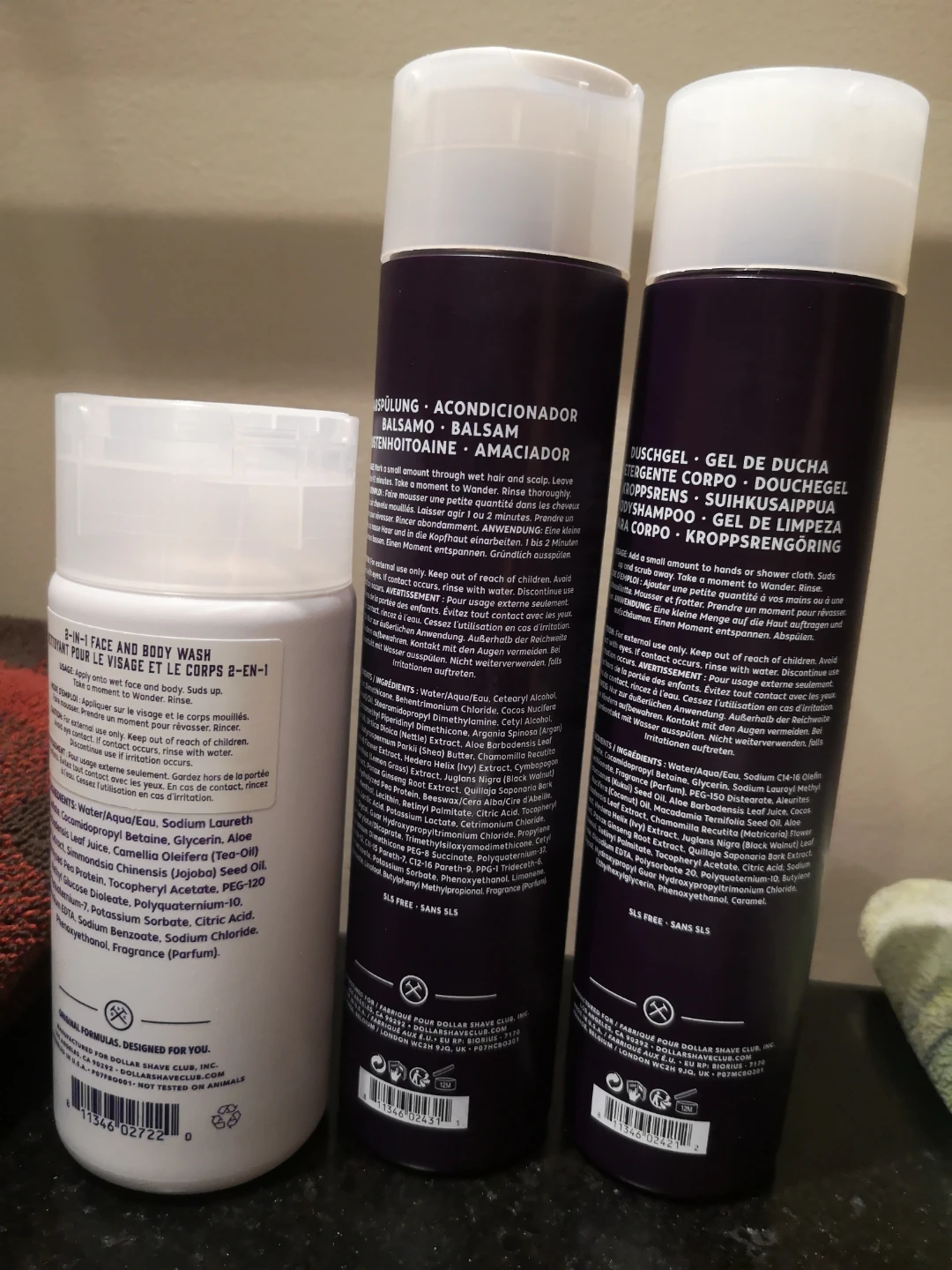 3 Free Shower Products - photo 2