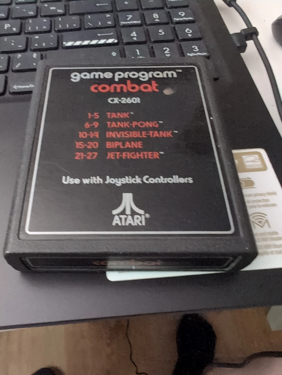 Atari Combat CX-2601 Game Program