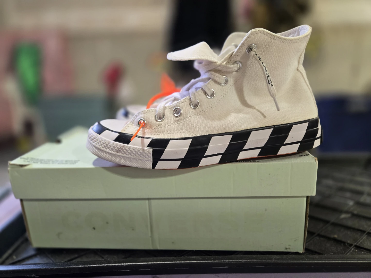 Converse x Off-White Chuck Taylor All Star High Top Size 9 US - photo 3