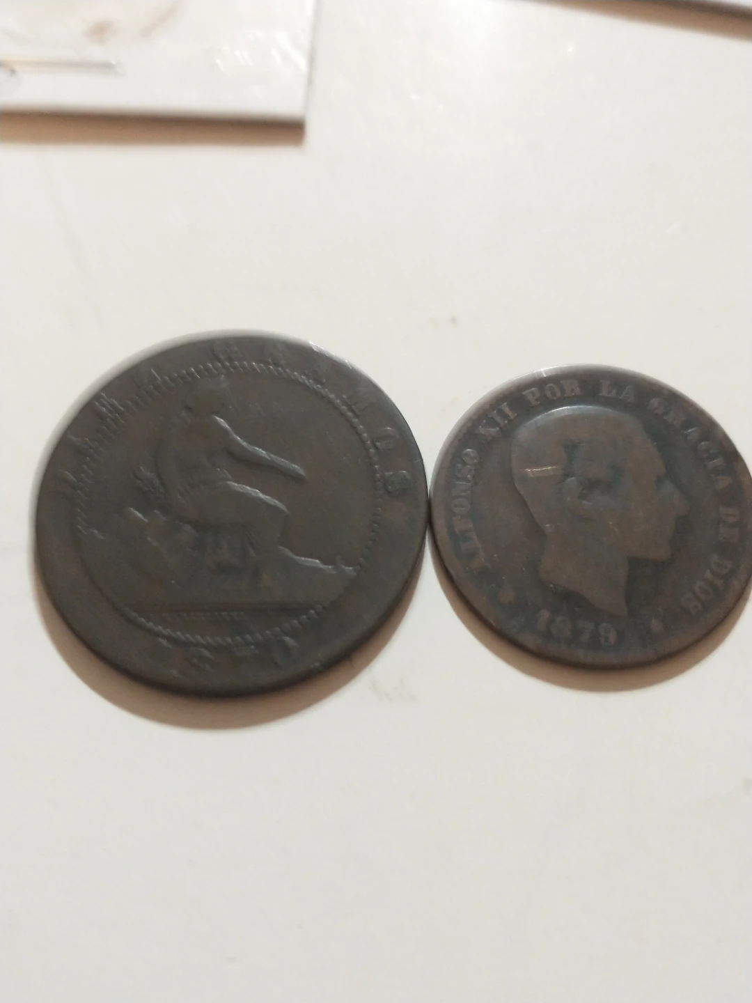 Medieval - 1895 Spanish coin lot #2 - great coins! - photo 5