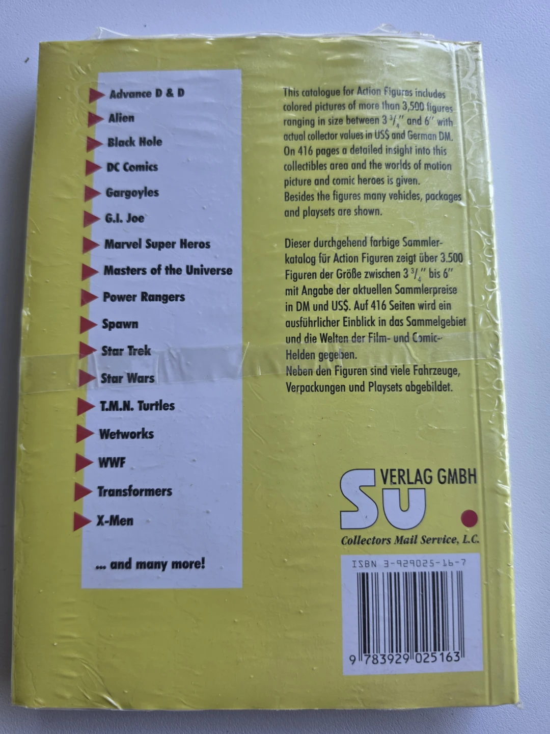 Action Figure Collector Catalogue Book - photo 2