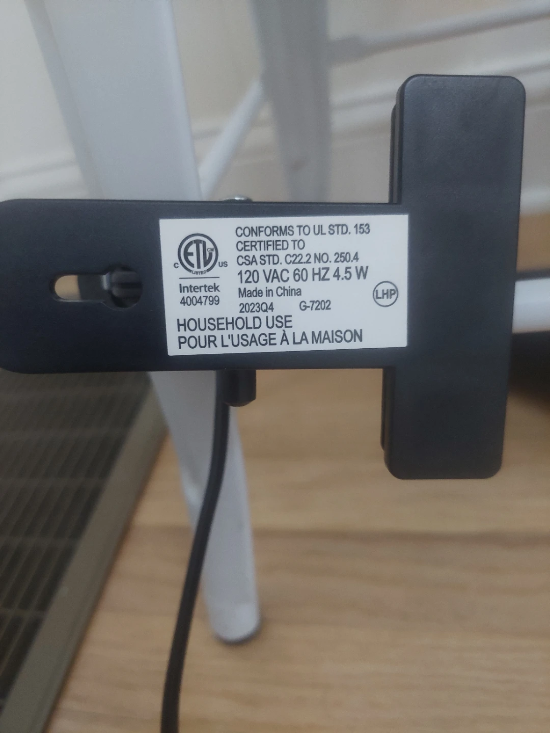Black Clip-On Gooseneck Desk Lamp - photo 3