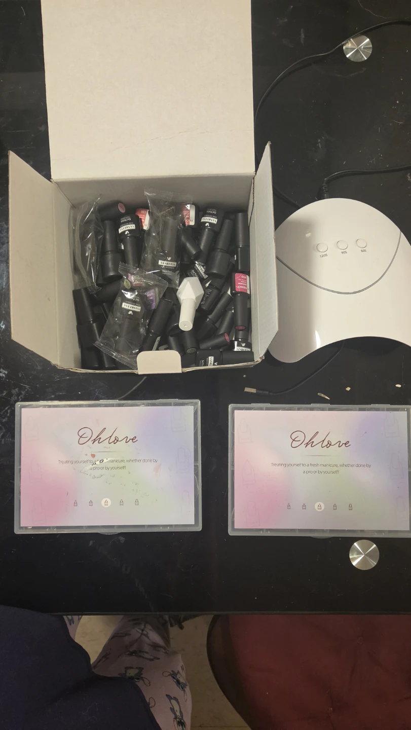 Brand New Gel Nail Polish Kit with UV Lamp