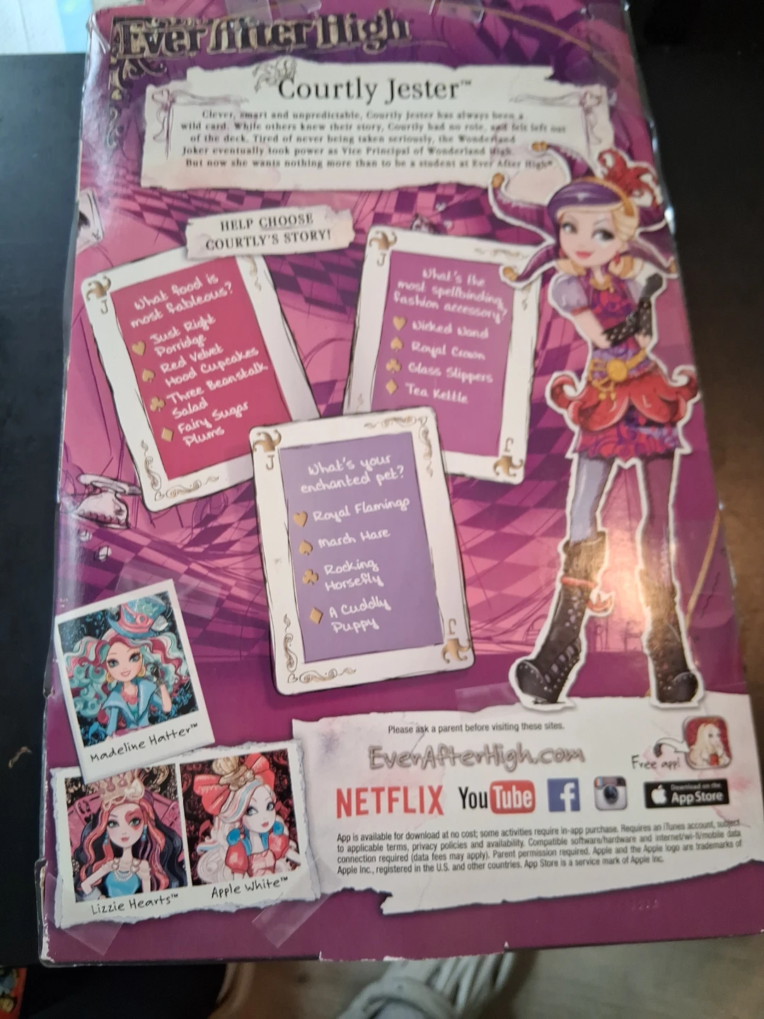Ever After High Courtly Jester Special Edition Doll - photo 5