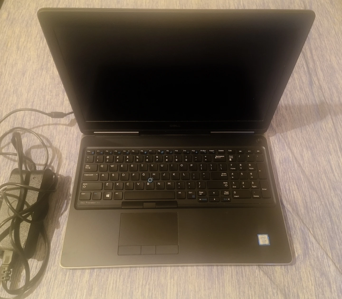 Dell Precision 7510 Laptop with Power Adapter