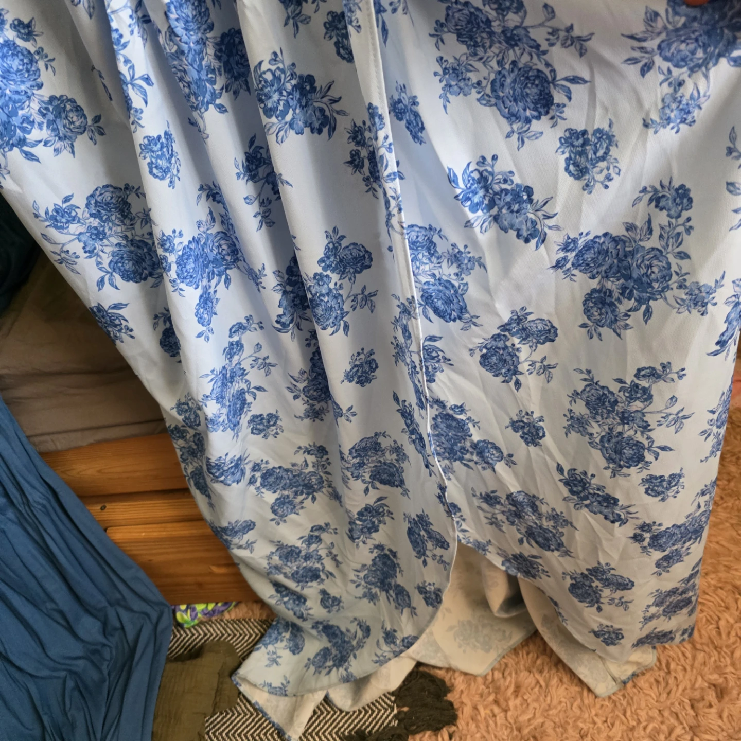 Brand new CHELSEA 28 Blue Floral Maxi Dress 3X⚽ - photo 3