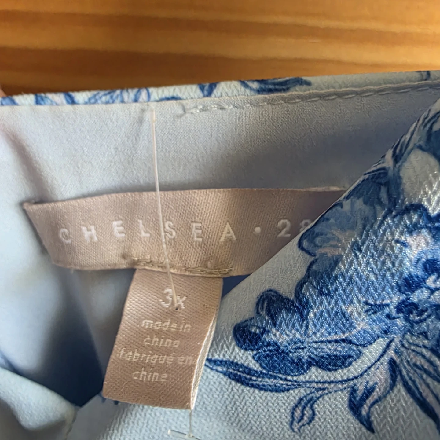 Brand new CHELSEA 28 Blue Floral Maxi Dress 3X⚽ - photo 4