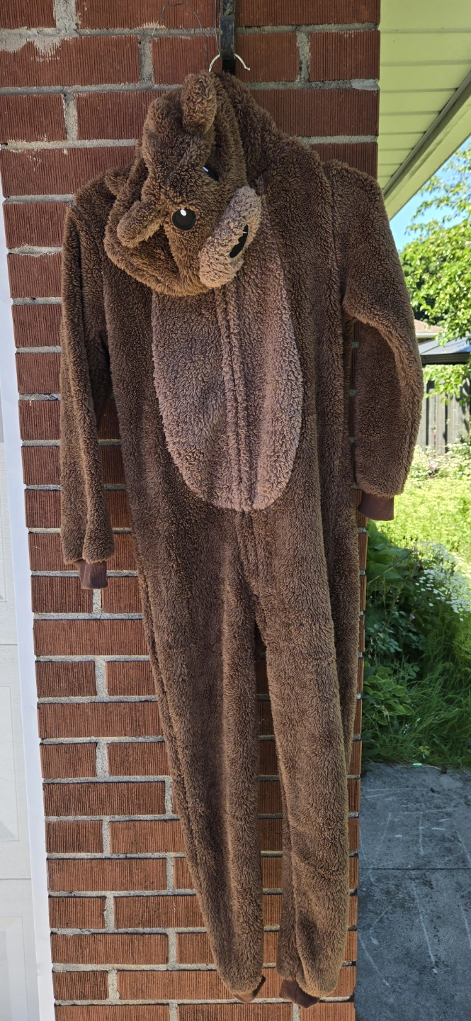Brown Bear Onesie Costume