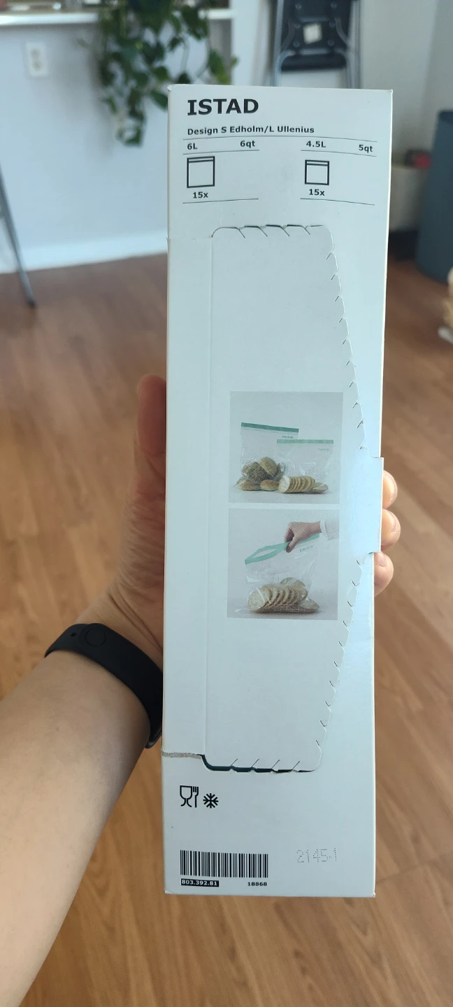 Ikea ISTAD Reusable Food Storage Bags