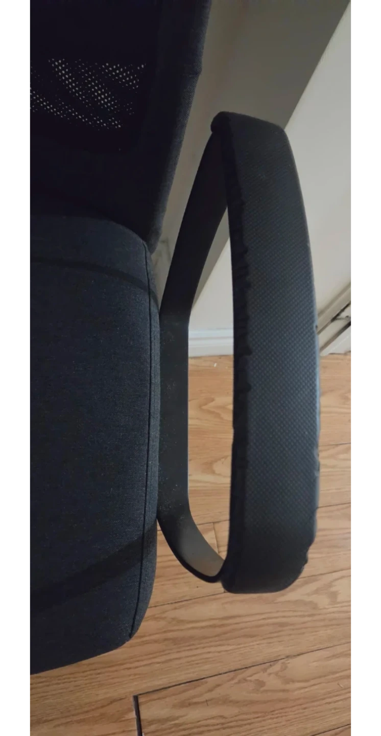 IKEA MARCUS large Black Mesh Back Office Chair. - photo 3