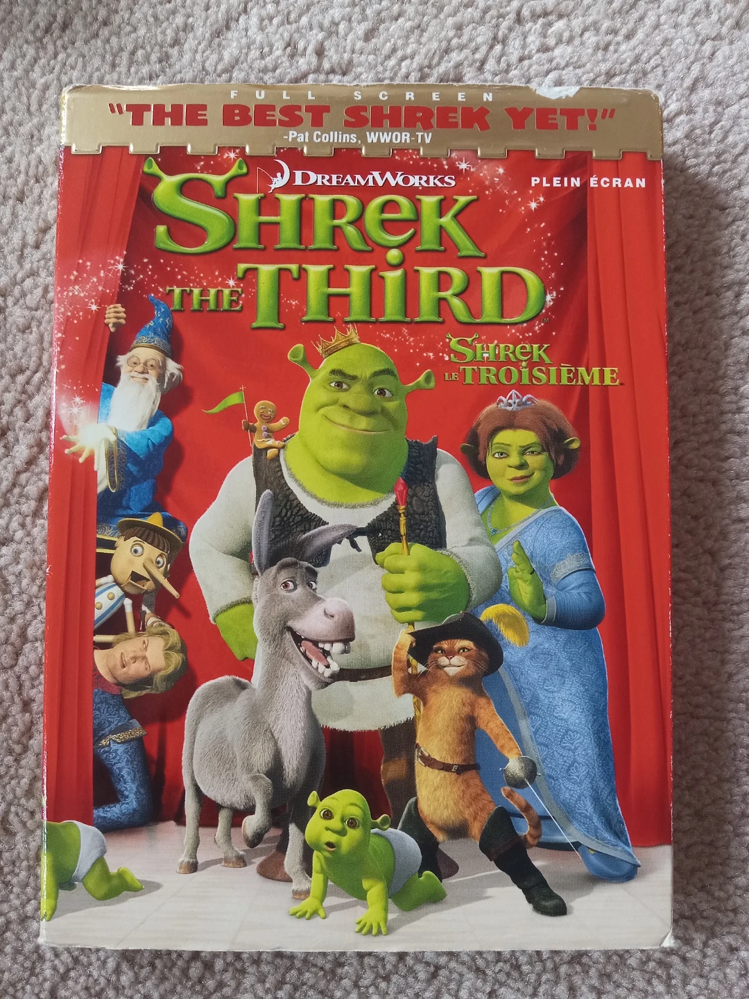 The Shrek Trilogy DVD Set - Shrek, Shrek 2, Shrek the Third - photo 4