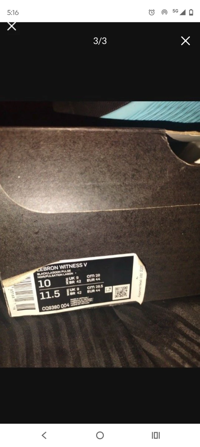 Nike LeBron Witness V Men's Basketball Shoes - photo 3