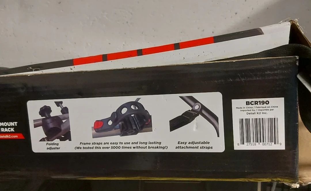 DIA Trunk Mount 3 Bike Carrier BCR190 - photo 3