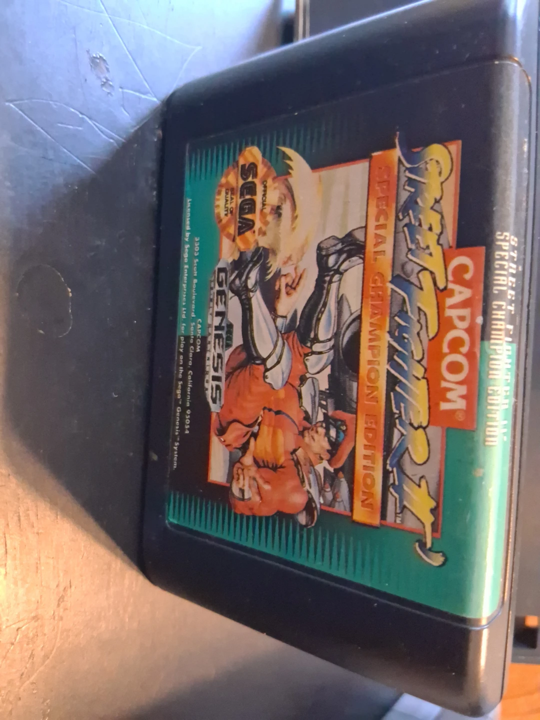 Sega Genesis Street Fighter II Special Champion Edition