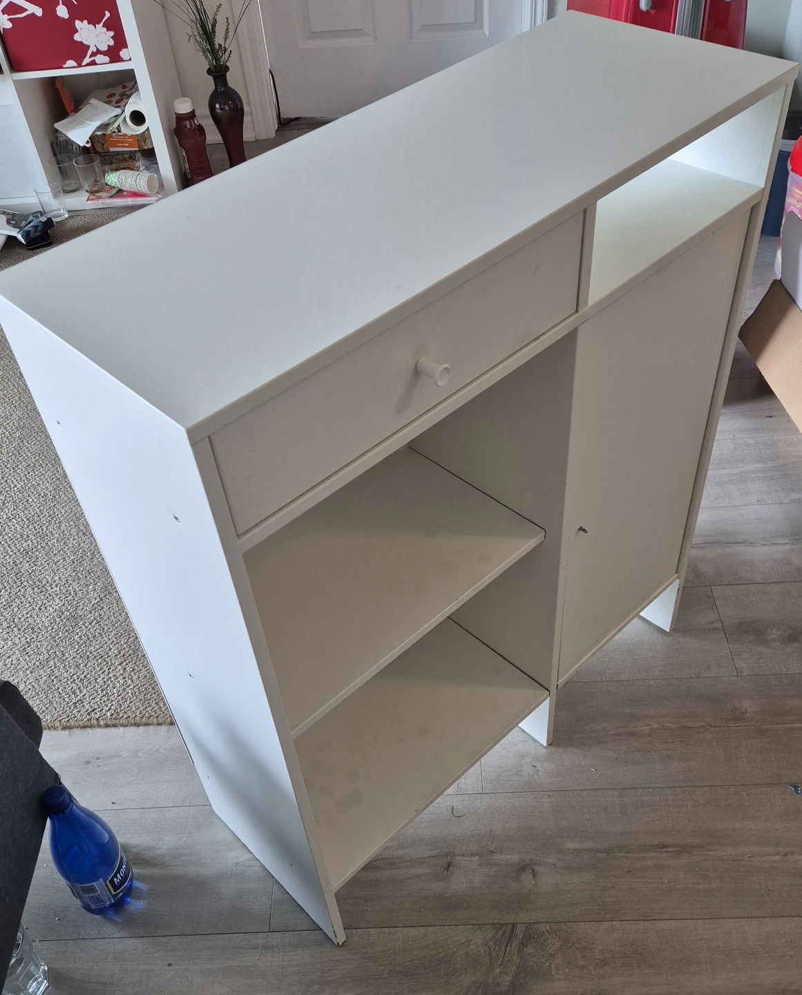 IKEA BAGGEBO Sideboard cupboard White 78x92 cm - photo 3