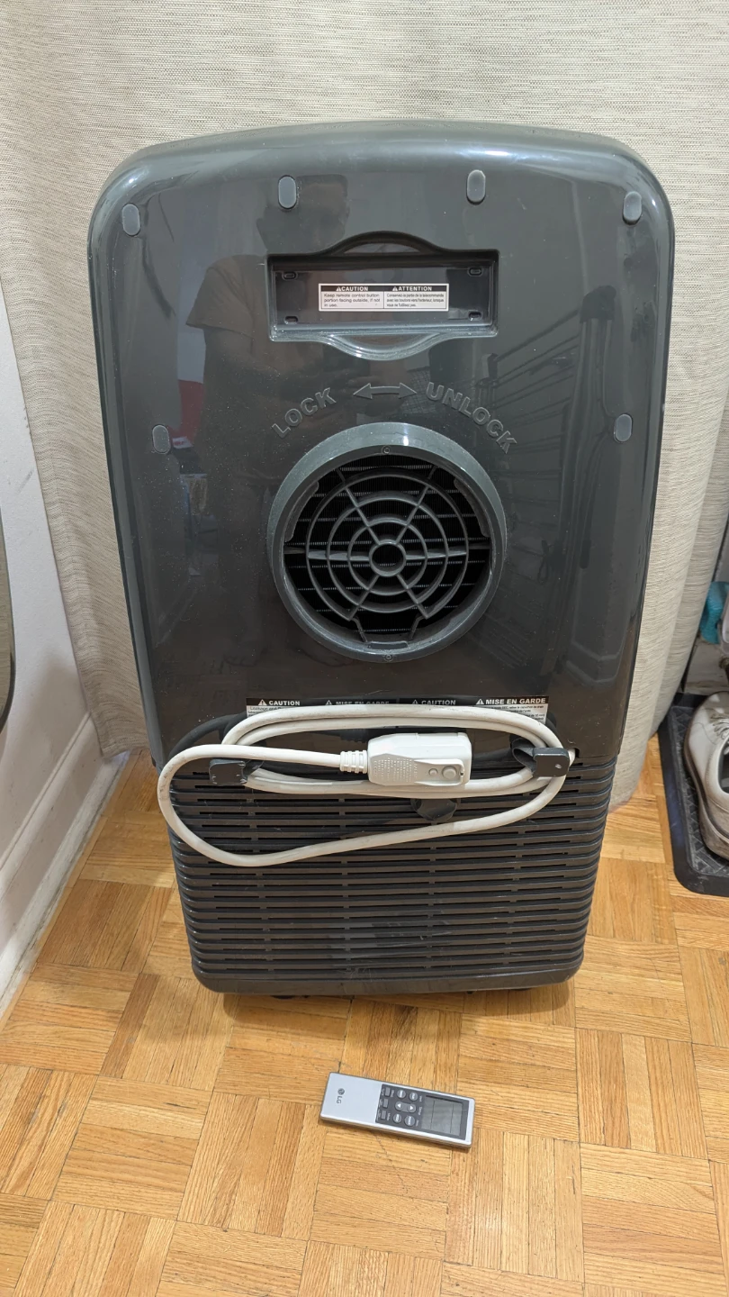 PRICE FIRM! LG 12,000 BTU 3-in-1 Portable Air Conditioner AC+Rem - photo 3