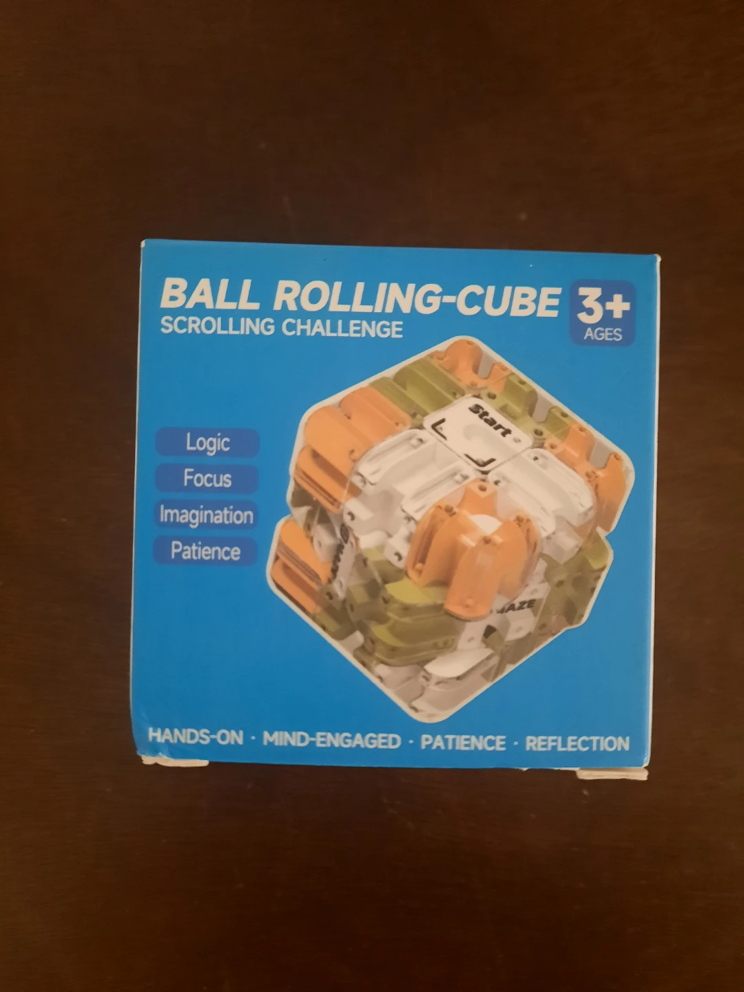 Ball Rolling-Cube Scrolling Challenge