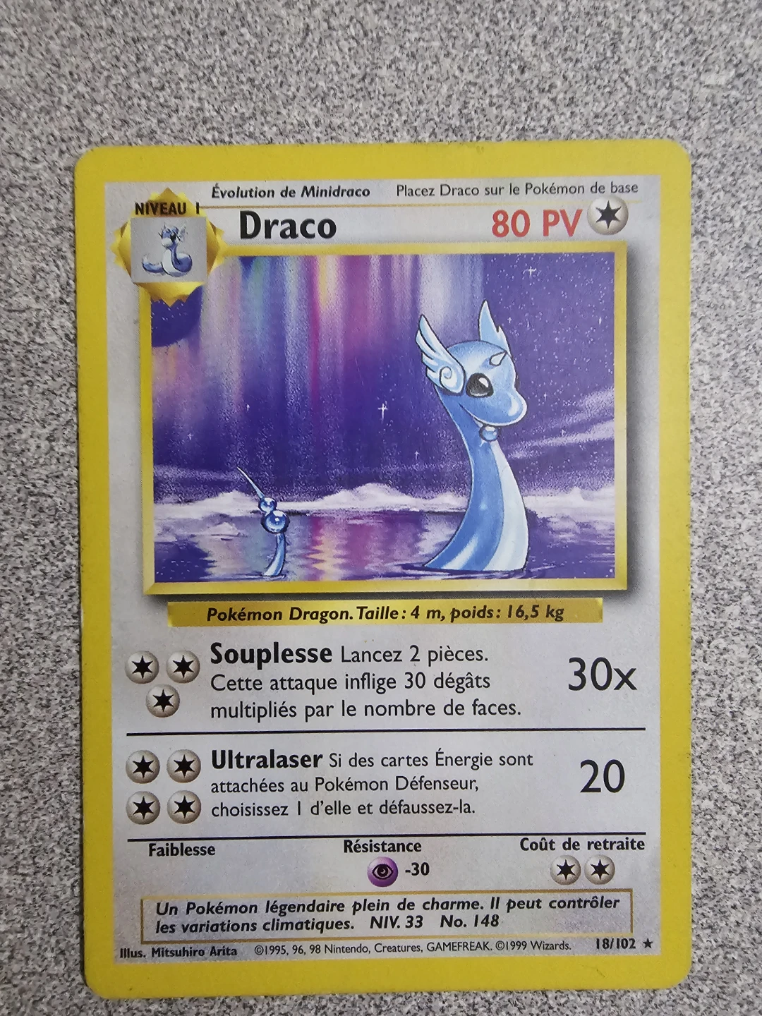 Pokemon Draco Card
