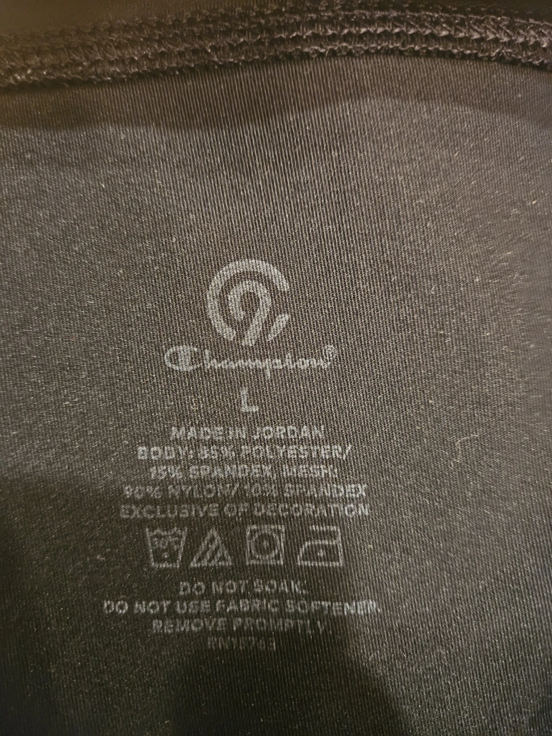 Champion Black Leggings Size L - photo 4