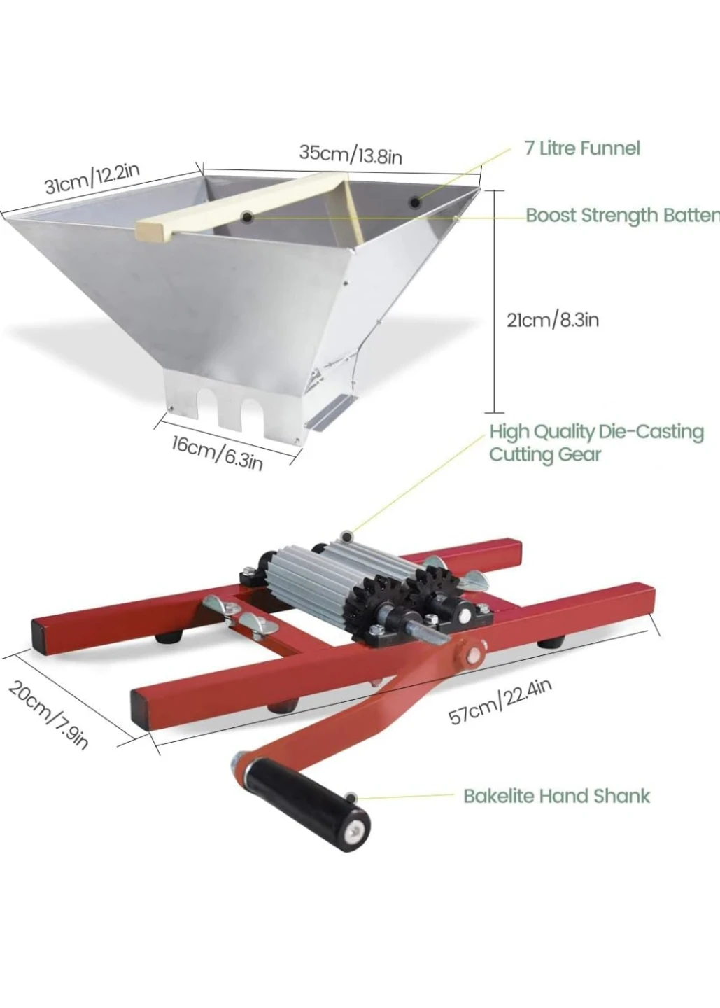 Fruit and Grape Crusher Juicer - photo 2