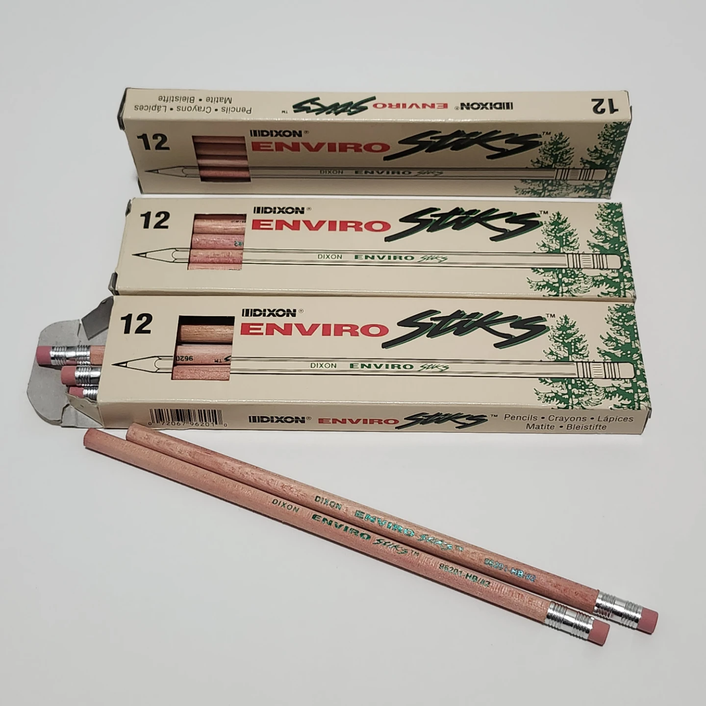 Vintage Dixon Enviro Stiks 32 Pencils HB #2 96201 NEW - photo 3