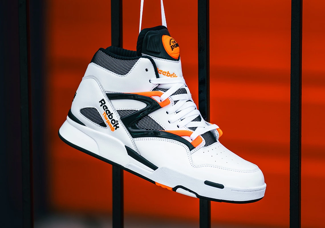 Reebok The Pump Omni Zone II White Orange Black