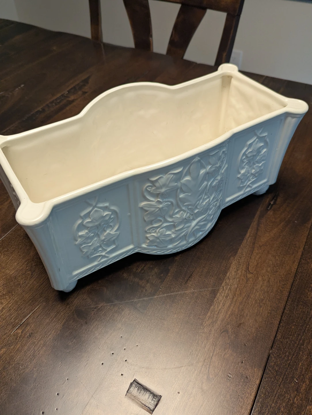 Cream Ceramic Planter - photo 3