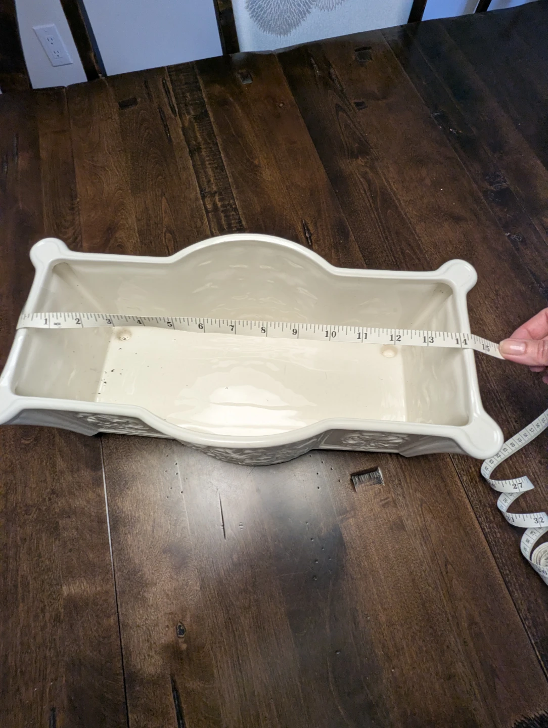 Cream Ceramic Planter - photo 5