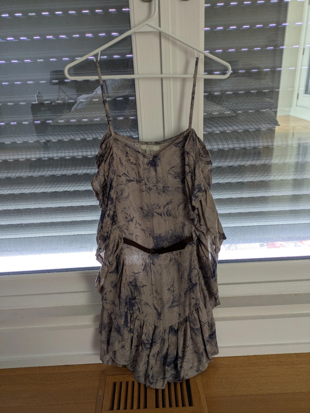 Guess Floral Ruffle Dress