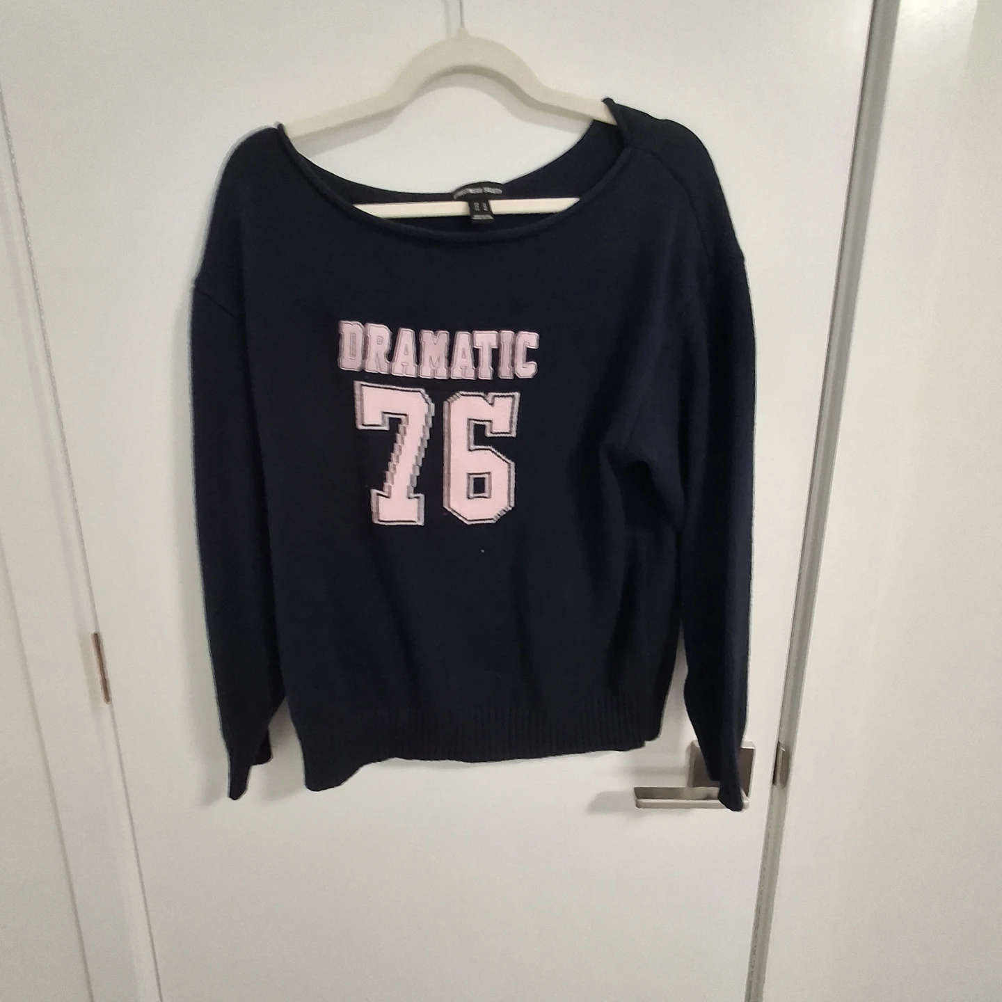 Streetwear Society Navy "Dramatic 76" Sweater