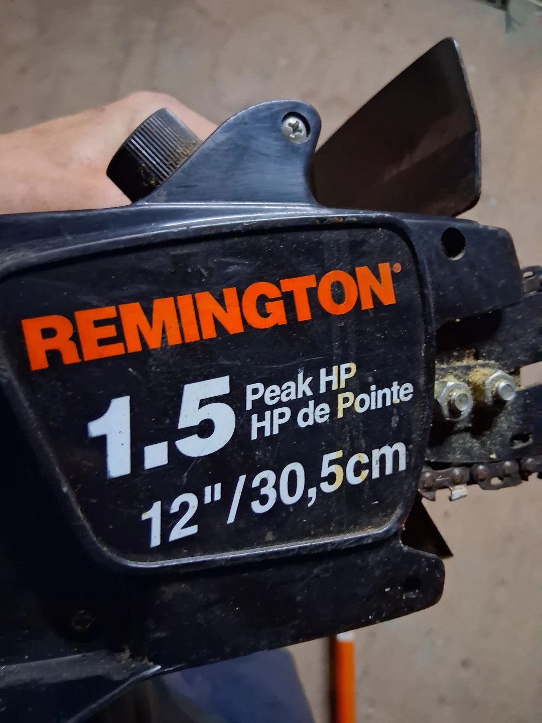 Remington 1.5 Peak HP Electric Chainsaw 12" Bar