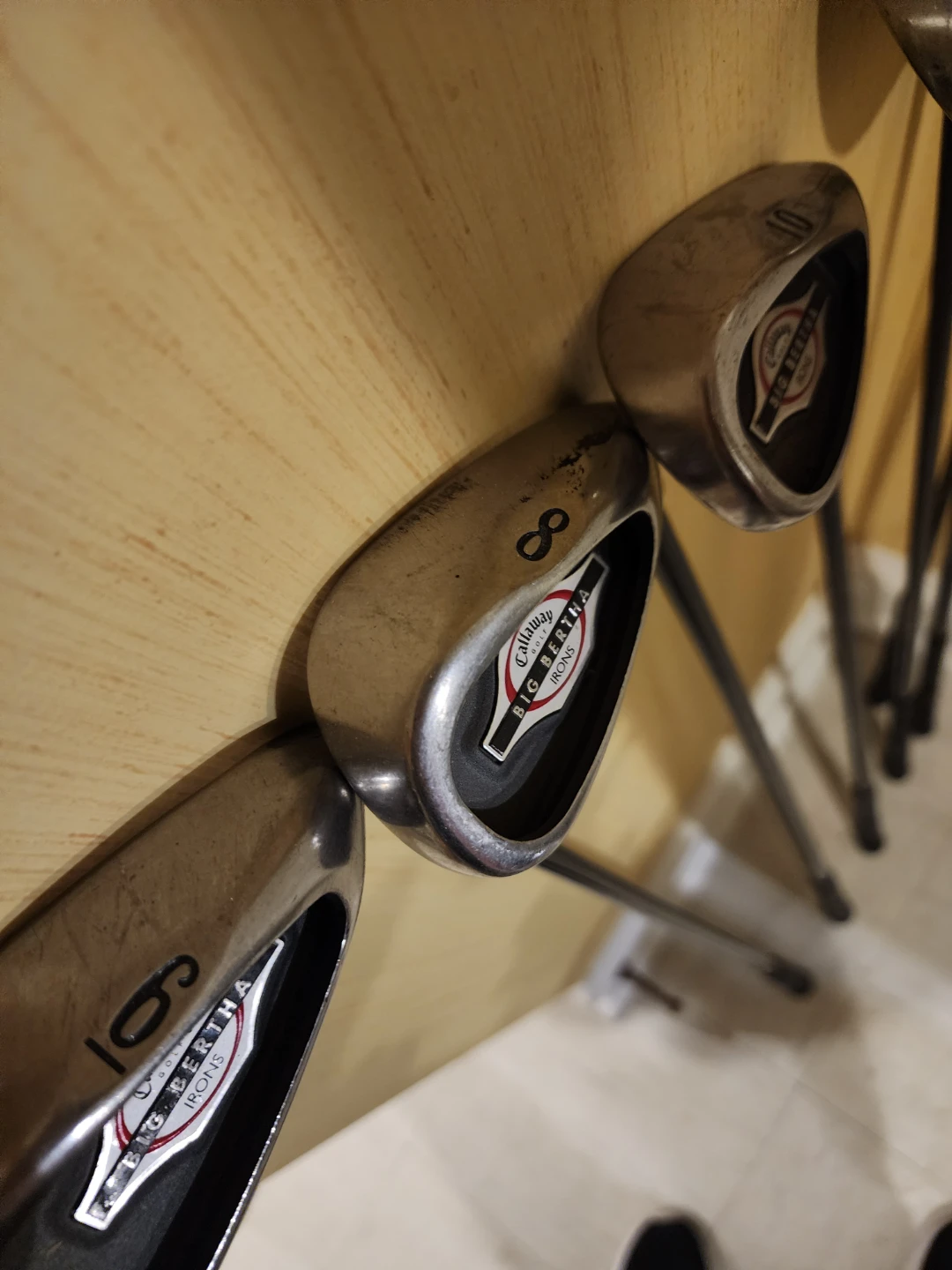 Callaway Big Bertha Irons Golf Clubs - photo 2