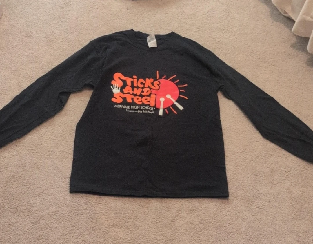 Merivale High School Sticks and Steel Long Sleeve T-Shirt