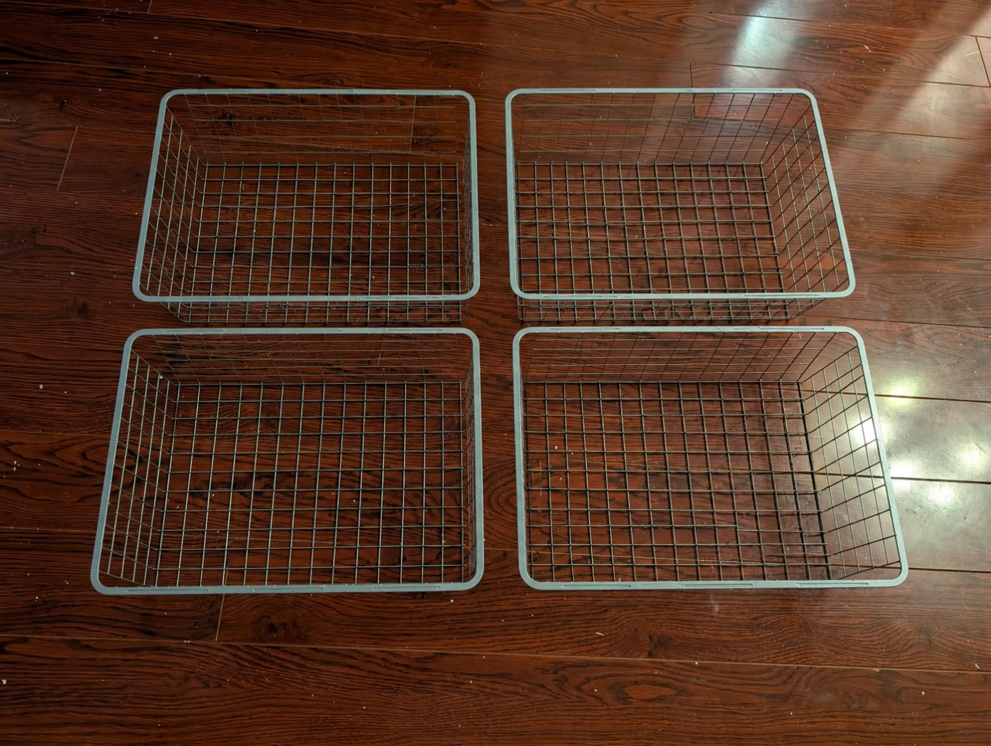 Set of 4 Wire Storage Baskets