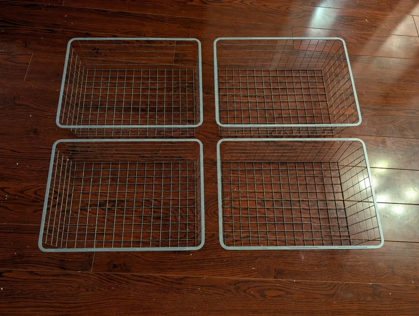 Set of 4 Wire Storage Baskets
