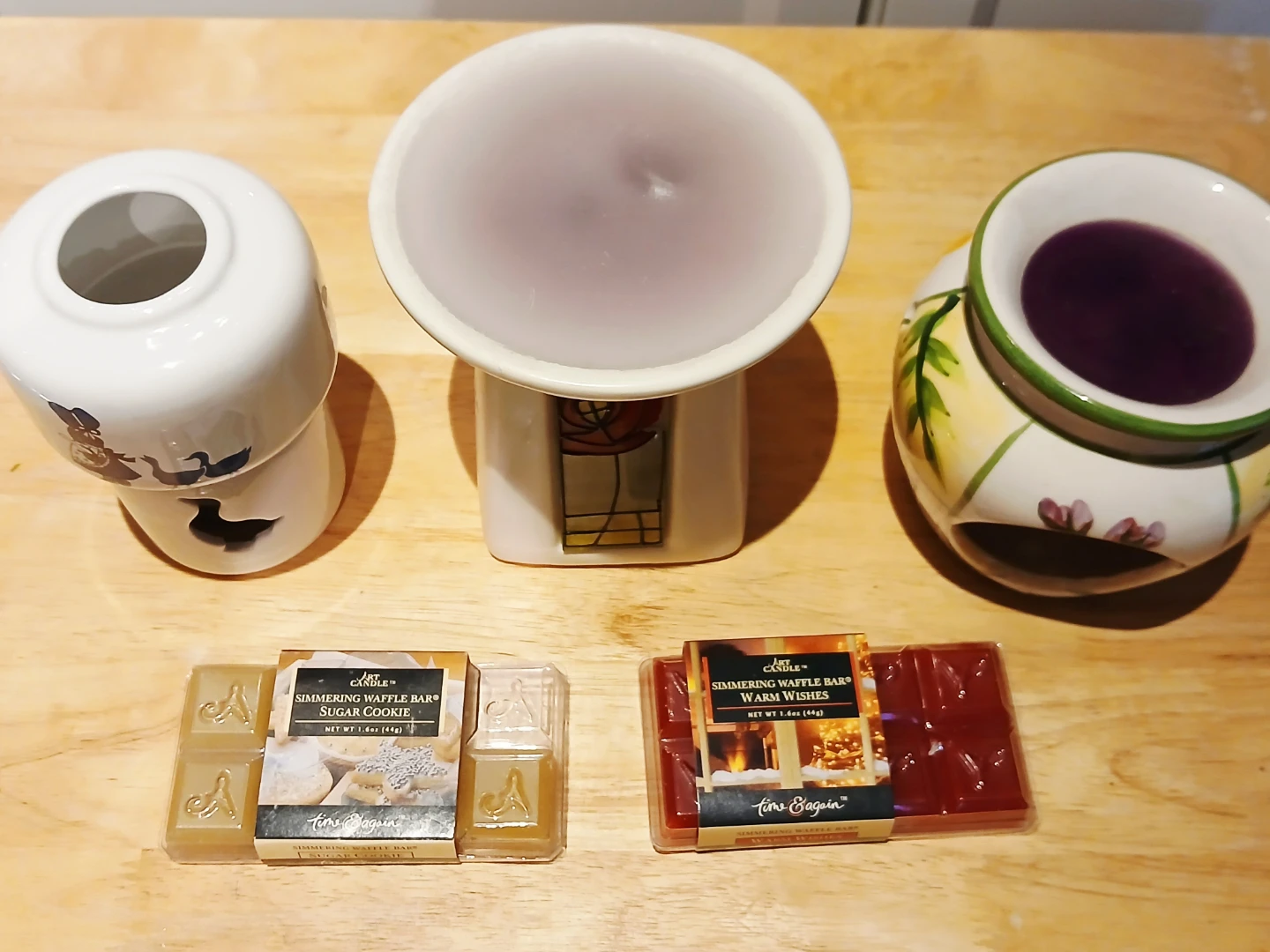 FREE Set of 3 Ceramic Oil Burners & Wax Melts ⚽ - photo 2