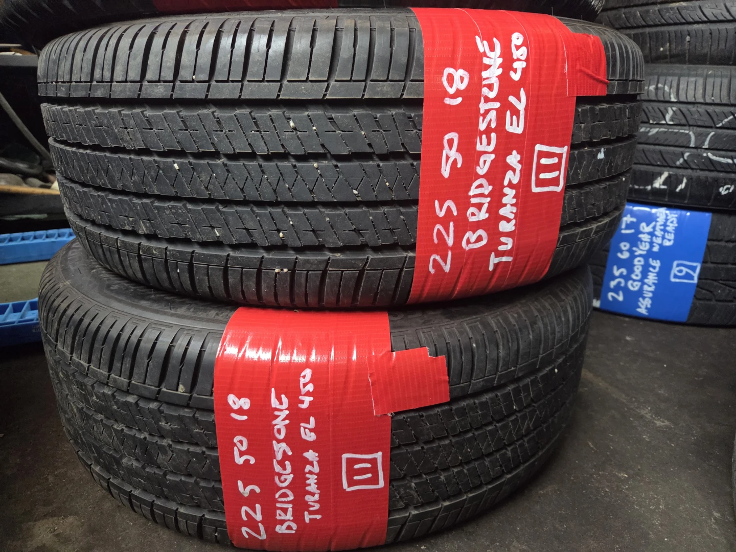 Bridgestone Turanza EL 450 Tires - 225/50R18