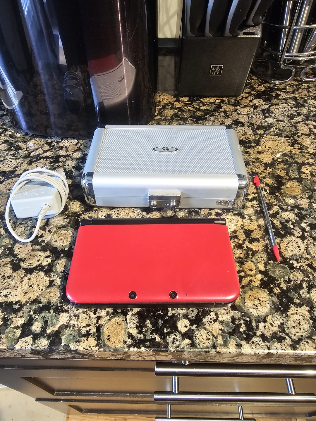 Nintendo Red 3DS XL Console