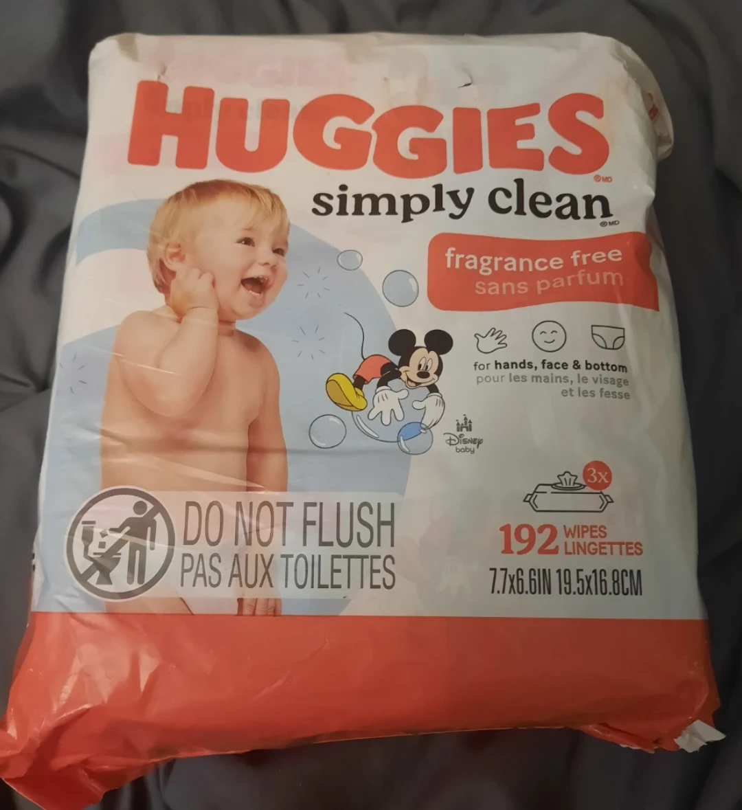 Huggies Simply Clean Fragrance-Free Wipes