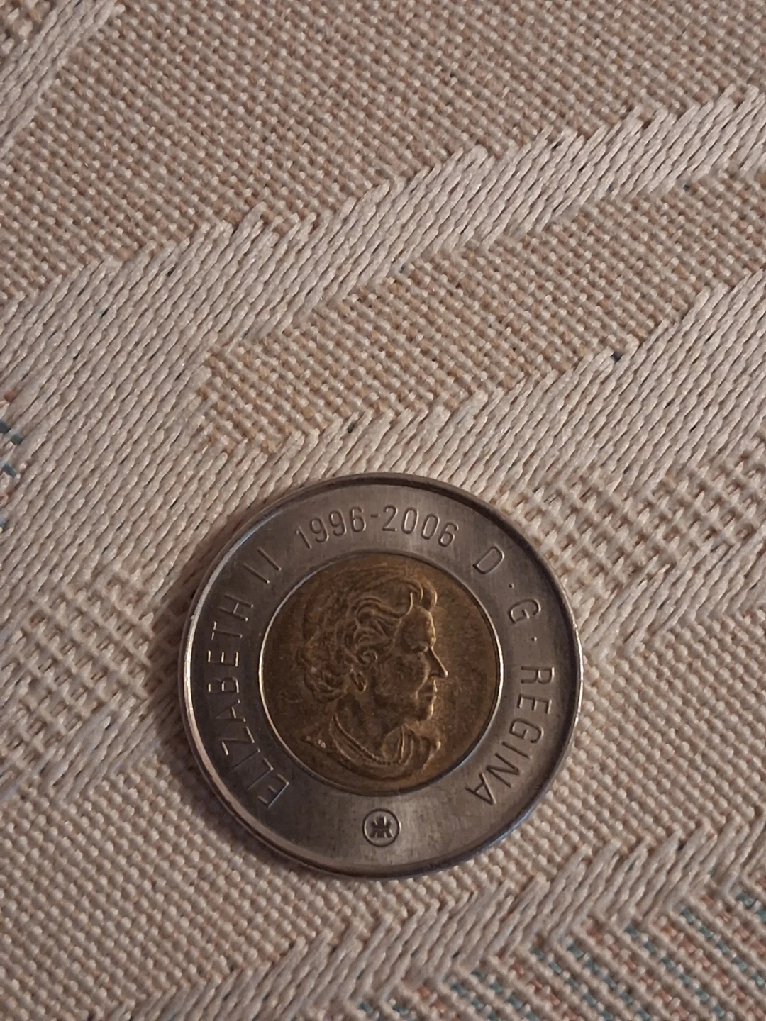 1996-2006 Canada 2 Dollar Toonie 10th Anniversary Double Date