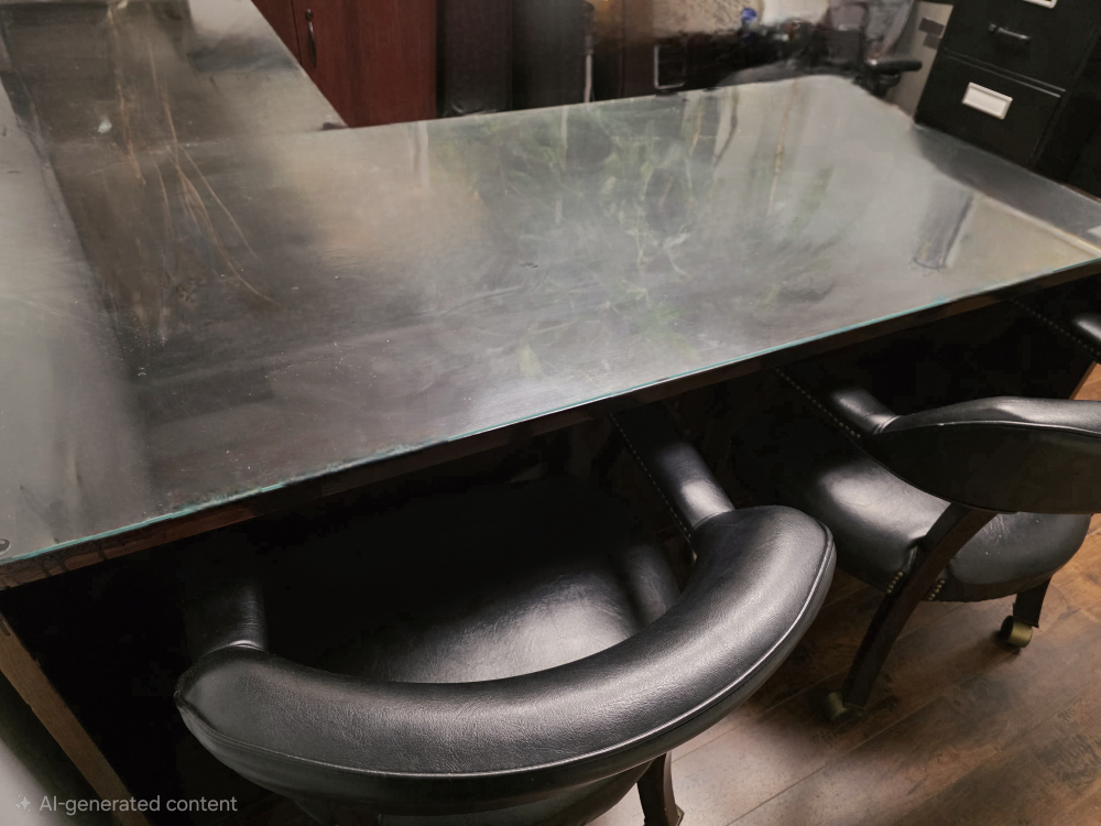 L-SHAPE OFFICE TABLE - photo 2