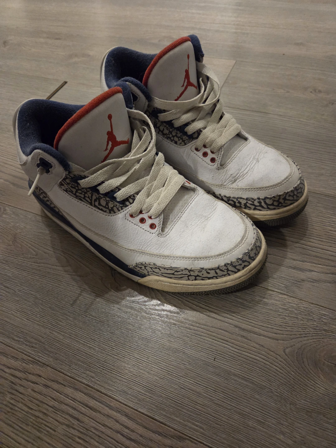 Jordan 3 Retro True Blue size 8.5