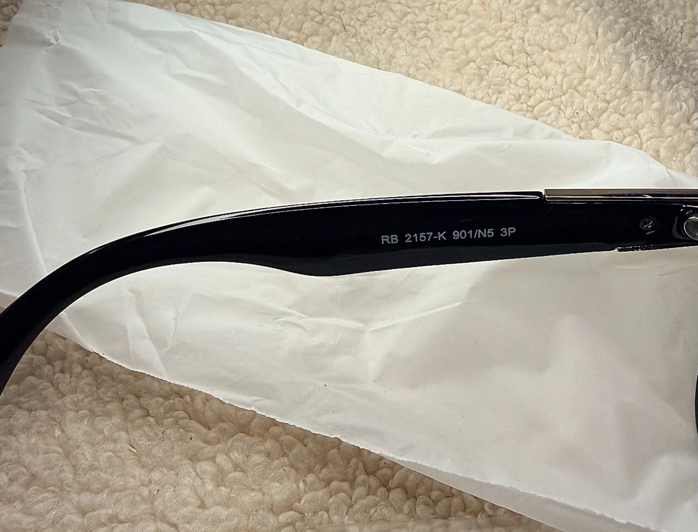 Ray-Ban RB 2157-K Wayfarer Sunglasses - photo 3
