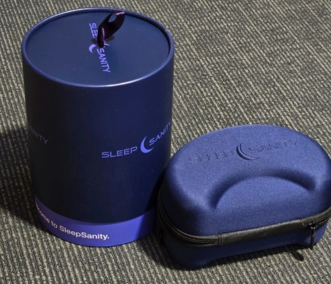 SleepSanity Sleep Mask with Case
