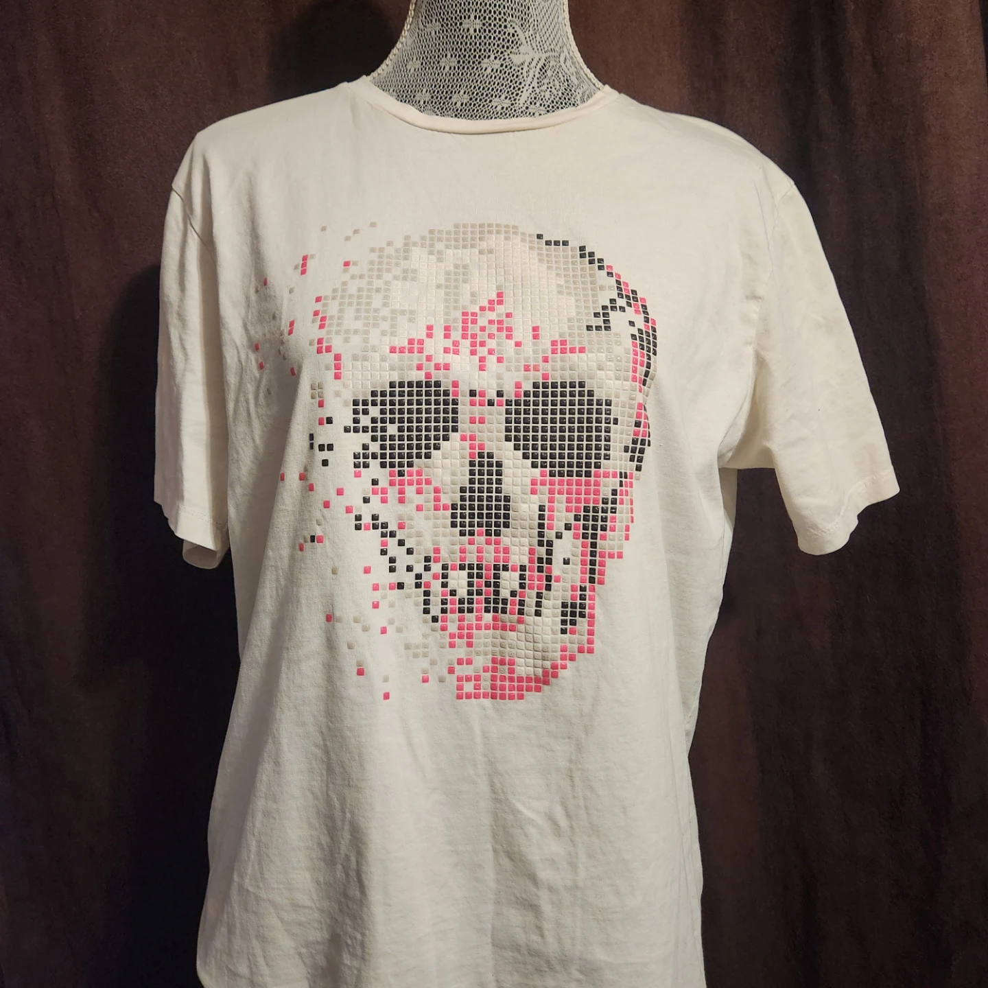 Zara Graphic Skull T-Shirt
